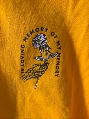 Last Call Co. In Loving Memory of My Memory Rose Tee XL